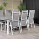 Matgrupp Venture Design Lova 224/324 med 6 Copacabana Stolar