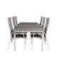 Matgrupp Venture Design Lova 224/324 med 6 Copacabana Stolar