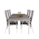 Matgrupp Venture Design Lova 224/324 med 6 Copacabana Stolar