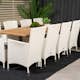 Matgrupp Venture Design Perla 160/240 med 8 Milwa Stolar