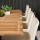 Matgrupp Venture Design Perla 160/240 med 8 Milwa Stolar