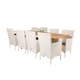 Matgrupp Venture Design Perla 160/240 med 8 Milwa Stolar