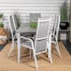 Matgrupp Venture Home Aleyna 152/210 med 6 Copacabana Stolar