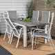 Matgrupp Venture Home Aleyna 152/210 med 6 Copacabana Stolar