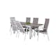 Matgrupp Venture Home Aleyna 152/210 med 6 Copacabana Stolar