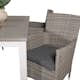 Matgrupp Venture Design Aleyna 152/210 med 4 Milwa Stolar
