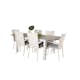 Matgrupp Venture Home Aleyna 152/210 med 6 Asta Stolar