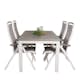 Matgrupp Venture Home Aleyna 152/210 med 4 Stolar