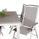 Matgrupp Venture Home Aleyna 152/210 med 4 Stolar