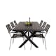 Matgrupp Venture Home Rossi 200 med 6 Leon Karmstolar