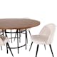 Matgrupp furniture/fashion Copenhagen med 4 Valentina Manchester Stolar