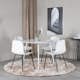Matgrupp Venture Home Plake med 4 Ardi Stolar Runt