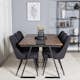 Matgrupp Venture Home Jane med 6 Vera Stolar Polyestertyg
