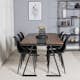 Matgrupp Venture Home Jane med 6 Pop Stolar