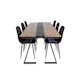 Matgrupp Venture Home Jane med 6 Phoi Stolar