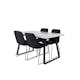 Matgrupp Venture Home Estelle 140 med 4 Muscot Stolar