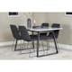 Matgrupp Venture Home Estelle 140 med 4 Muscot Stolar