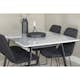 Matgrupp Venture Home Estelle 140 med 4 Muscot Stolar