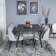 Matgrupp Venture Home Disa med 6 Wrigley Stolar