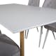 Matgrupp Venture Home Pobbie med 6 Vera Stolar Polyestertyg