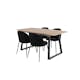 Matgrupp Venture Home Ina med 4 Wrigley Stolar Sammet