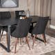 Matgrupp Venture Home Ina med 4 Laura Stolar