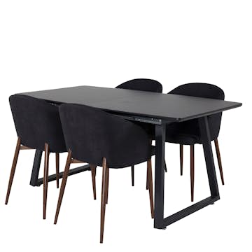 Matgrupp Venture Home Ina med 4 Archie Stolar