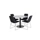 Matgrupp Venture Home Estelle med 4 Muscot Stolar PolyEstelletyg
