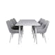 Matgrupp Venture Home Polar med 6 Plaza stolar