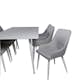 Matgrupp Venture Home Polar med 6 Plaza stolar