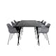 Matgrupp Venture Home Dipp med 6 Comfort Plastic stolar