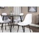 Matgrupp Venture Home Dipp med 4 Polar Plastic stolar