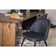 Matgrupp Venture Home Logger med 6 Velvet stolar