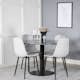 Matgrupp Venture Home Estelle med 4 Polar Diamond stolar