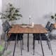 Matgrupp Venture Home Chane med 4 Nime Matstolar