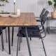 Matgrupp Venture Home Chane med 4 Nime Matstolar