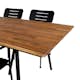 Matgrupp Venture Home Chane med 4 Nime Matstolar