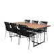 Matgrupp Venture Home King med 6 Julle Stapelbara Matstolar