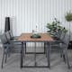 Matgrupp Venture Home King med 6 Lede Stapelbara Matstolar