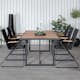 Matgrupp Venture Home King med 6 Billy Karmstolar
