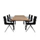 Matgrupp Venture Home Mendi med 6 Act Stolar