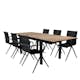 Matgrupp Venture Home Mendi med 6 Act Stolar