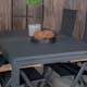 Matgrupp Venture Design Marbella med 4 Pave Stolar