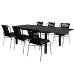 Matgrupp Venture Home Marbella med 6 Julle Stolar