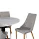 Matgrupp Venture Home Estelle med 4 Leone stolar