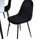 Matgrupp Venture Home Jolie med 4 Pobbie Stolar Metall