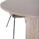 Matgrupp Venture Home Bianca Rund med 4 Bergen Stolar Polyester