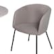 Matgrupp Venture Home Bianca Rund med 4 Bergen Stolar Polyester