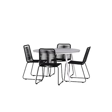 Matgrupp Venture Home Break med 4 Lindos Stolar