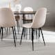 Matgrupp Venture Home Stone med 6 Polar Stolar Sammet